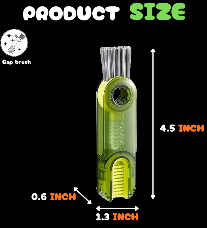 Cepillo de Limpieza 3 en 1 🧼💦