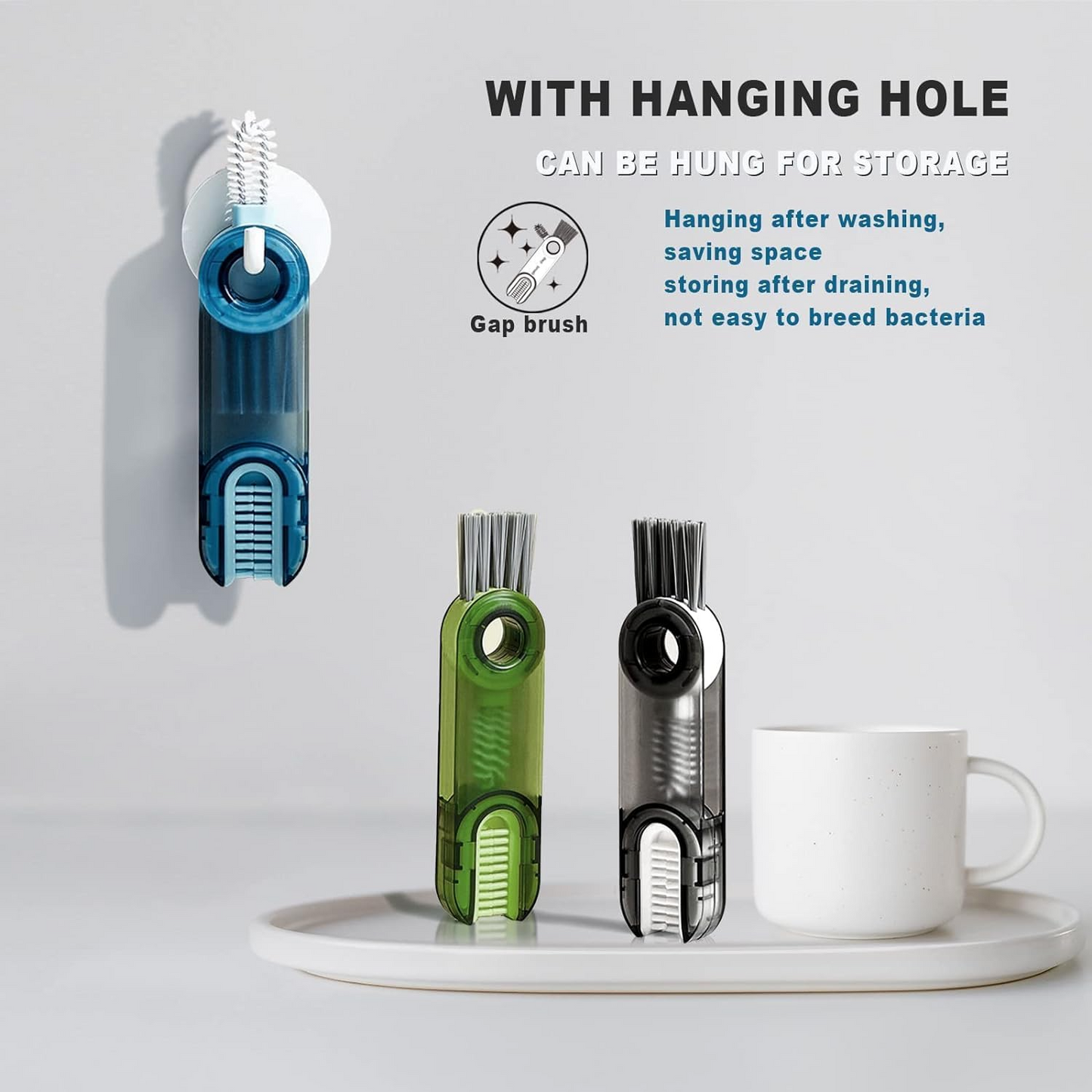 Cepillo de Limpieza 3 en 1 🧼💦